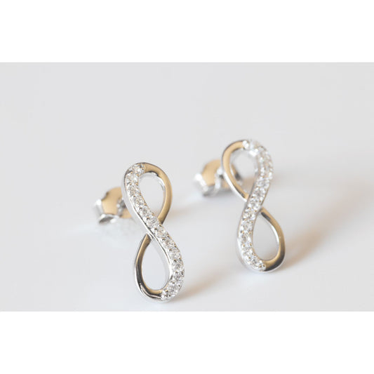 Timeless Infinity Earrings