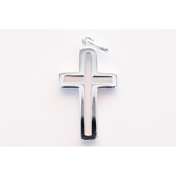 Open Cross Pendant