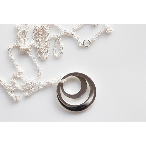 Double Circle Necklace