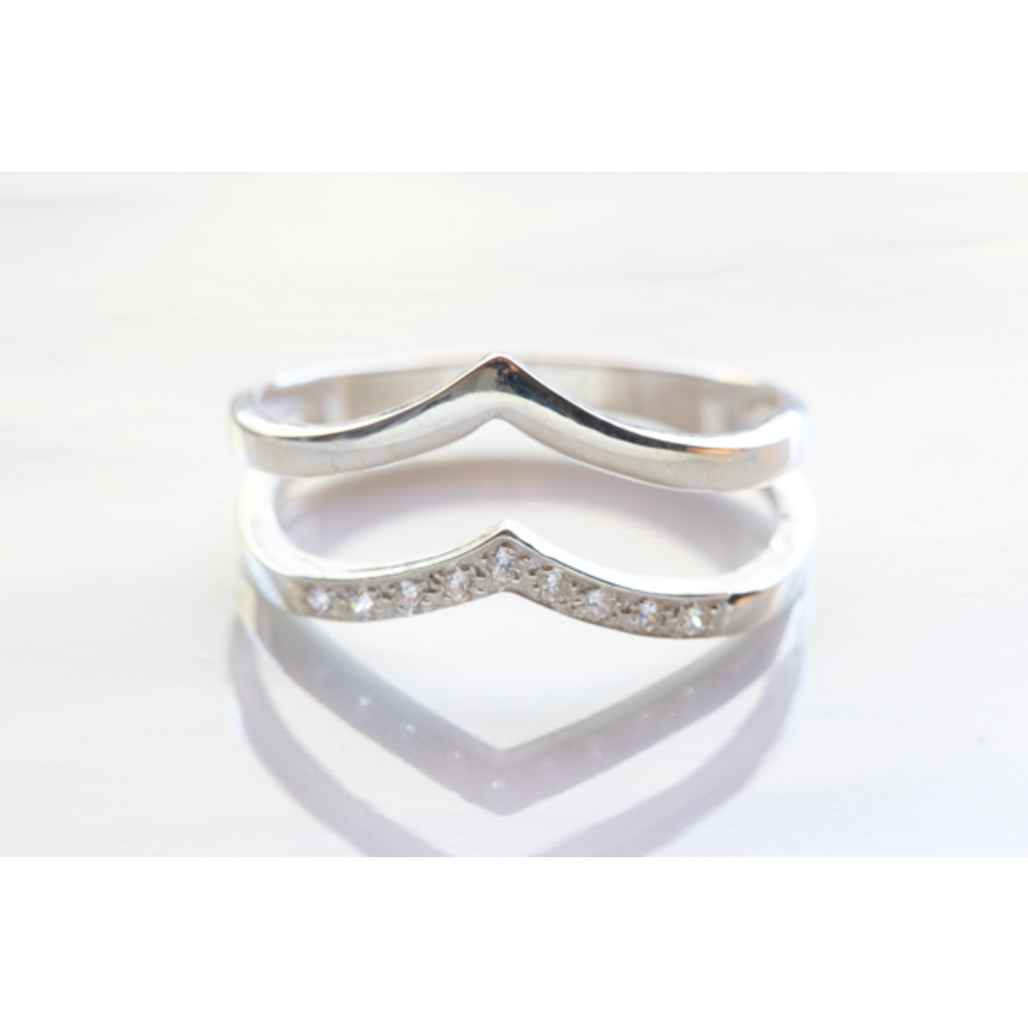 Silver CZ Ring