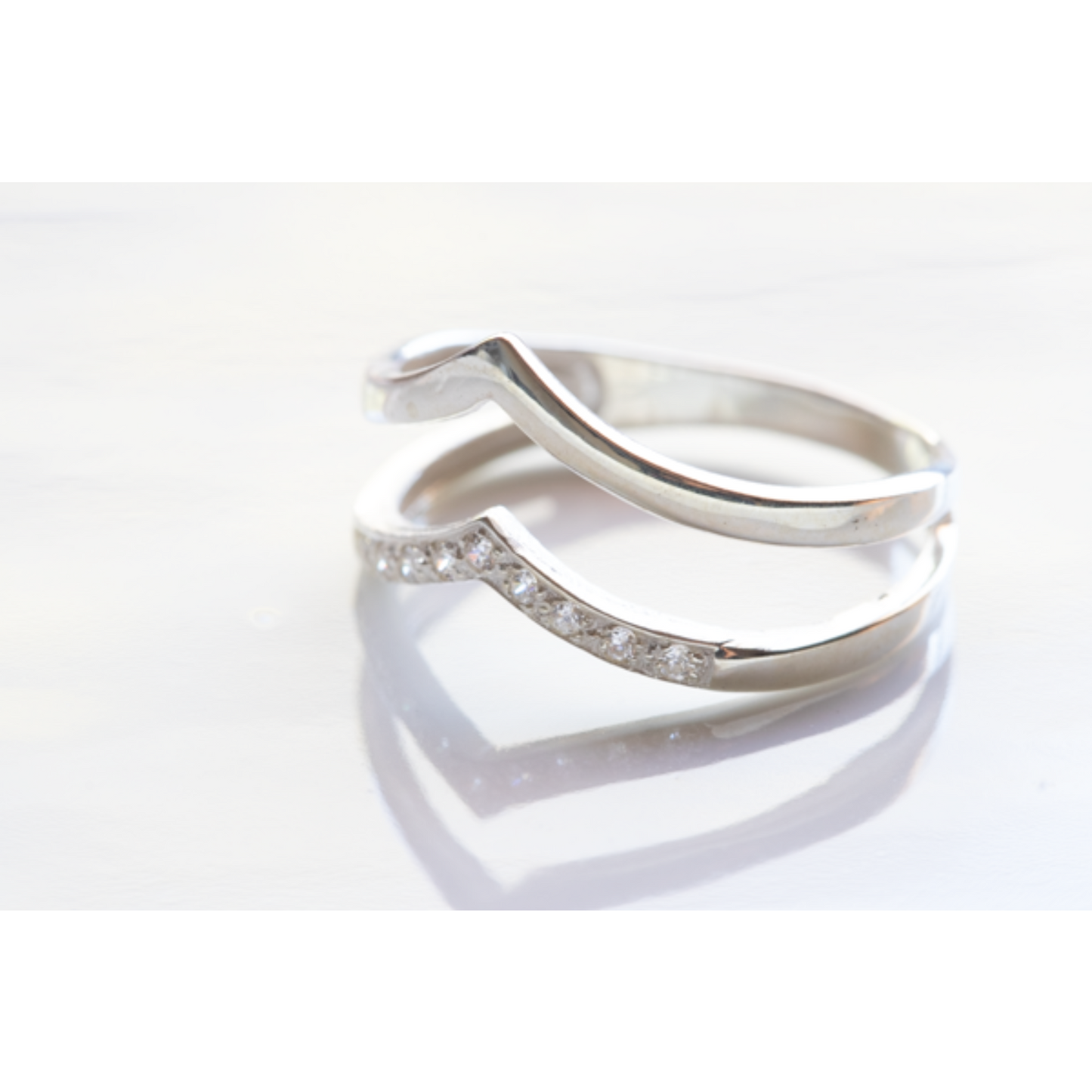 Silver CZ Ring