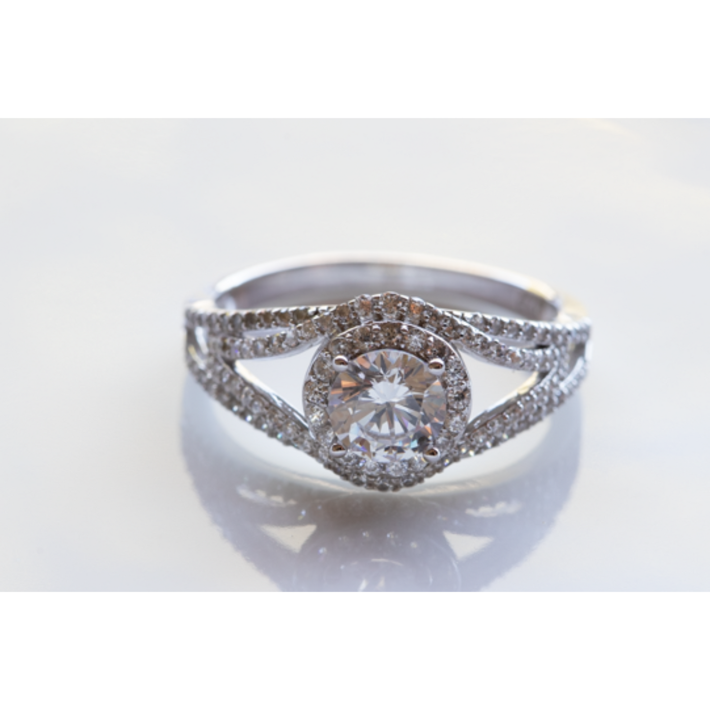 Dress Ring with CZ