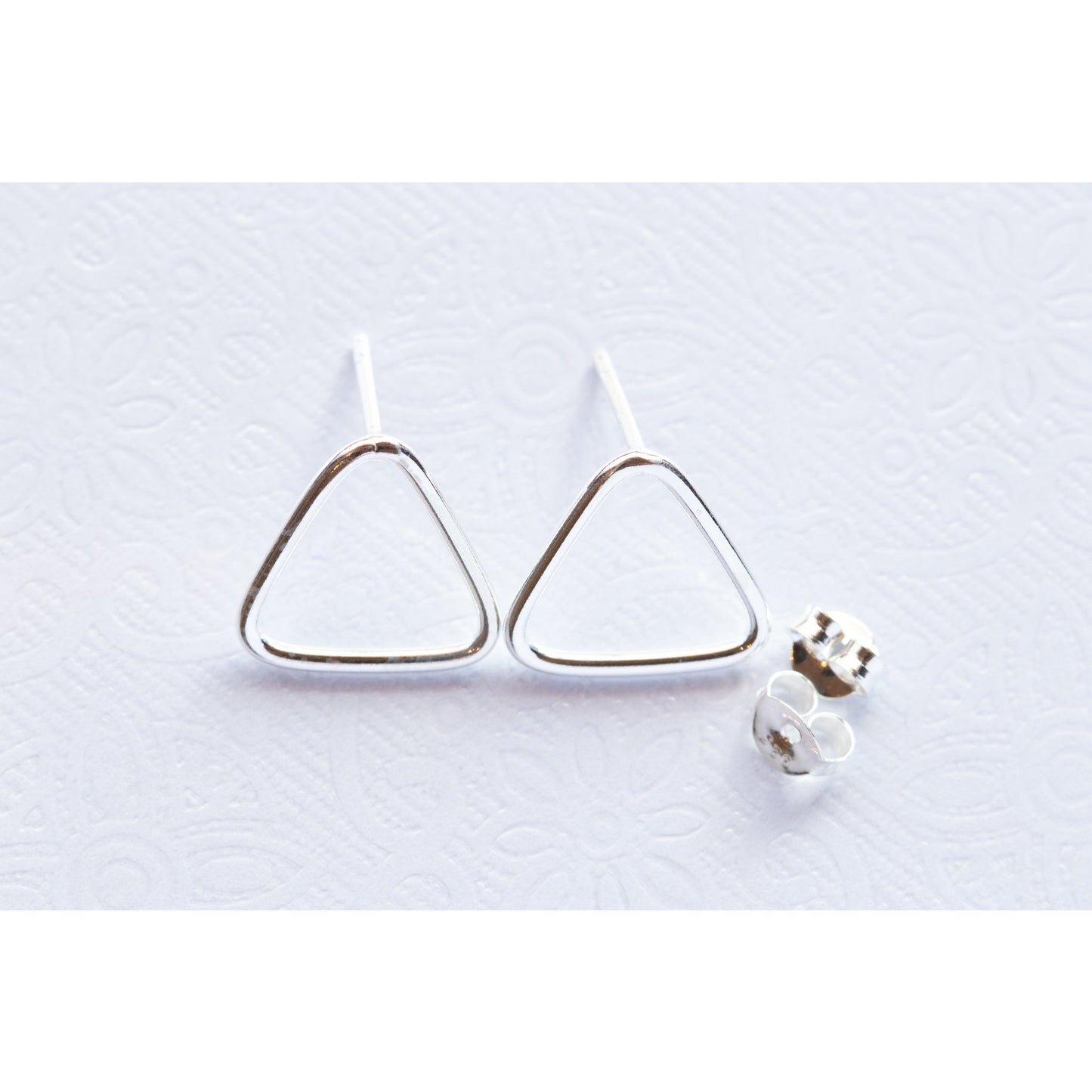 Triangle Stud Earrings