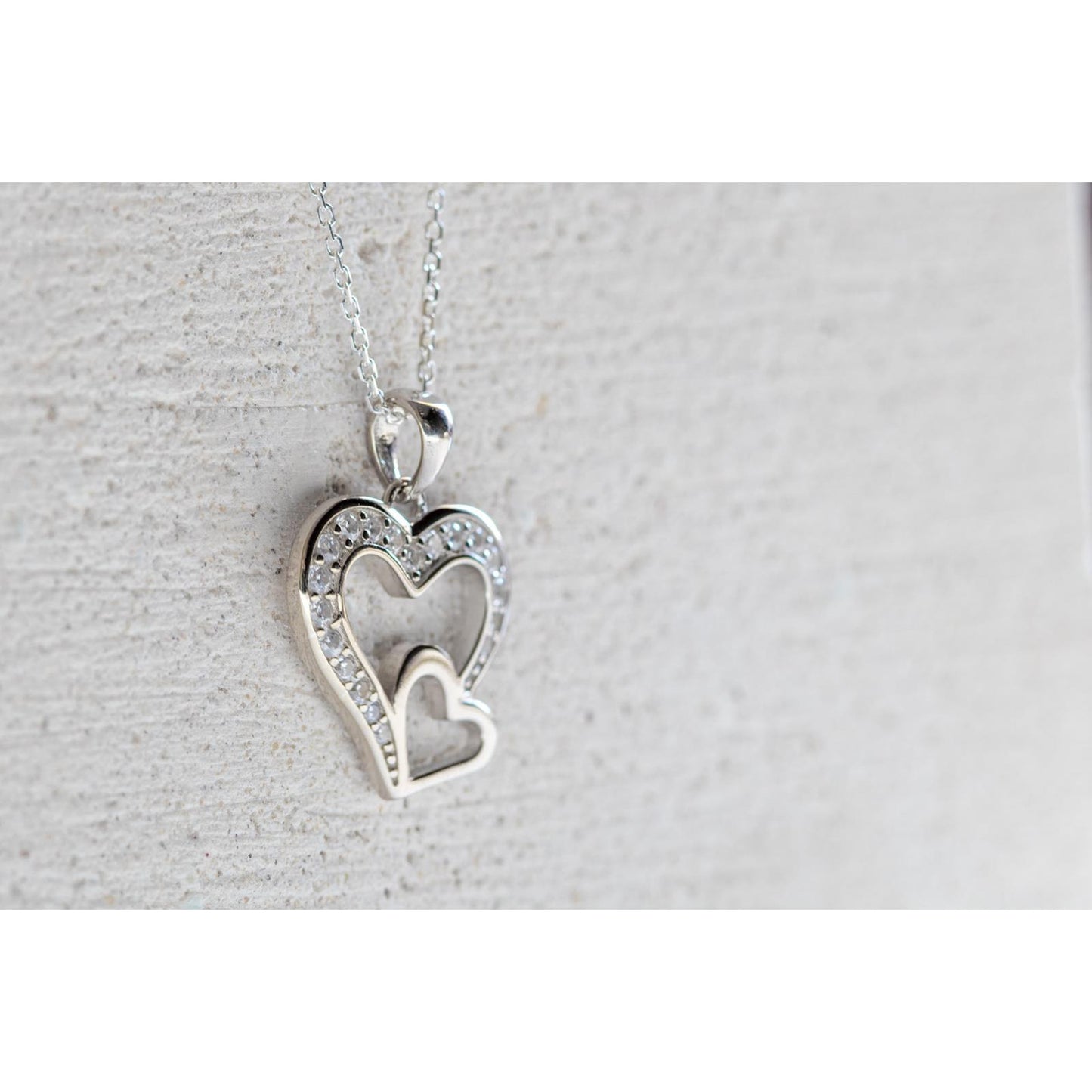 Double Heart Pendant