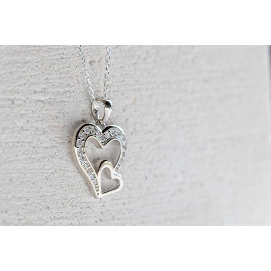 Double Heart Pendant