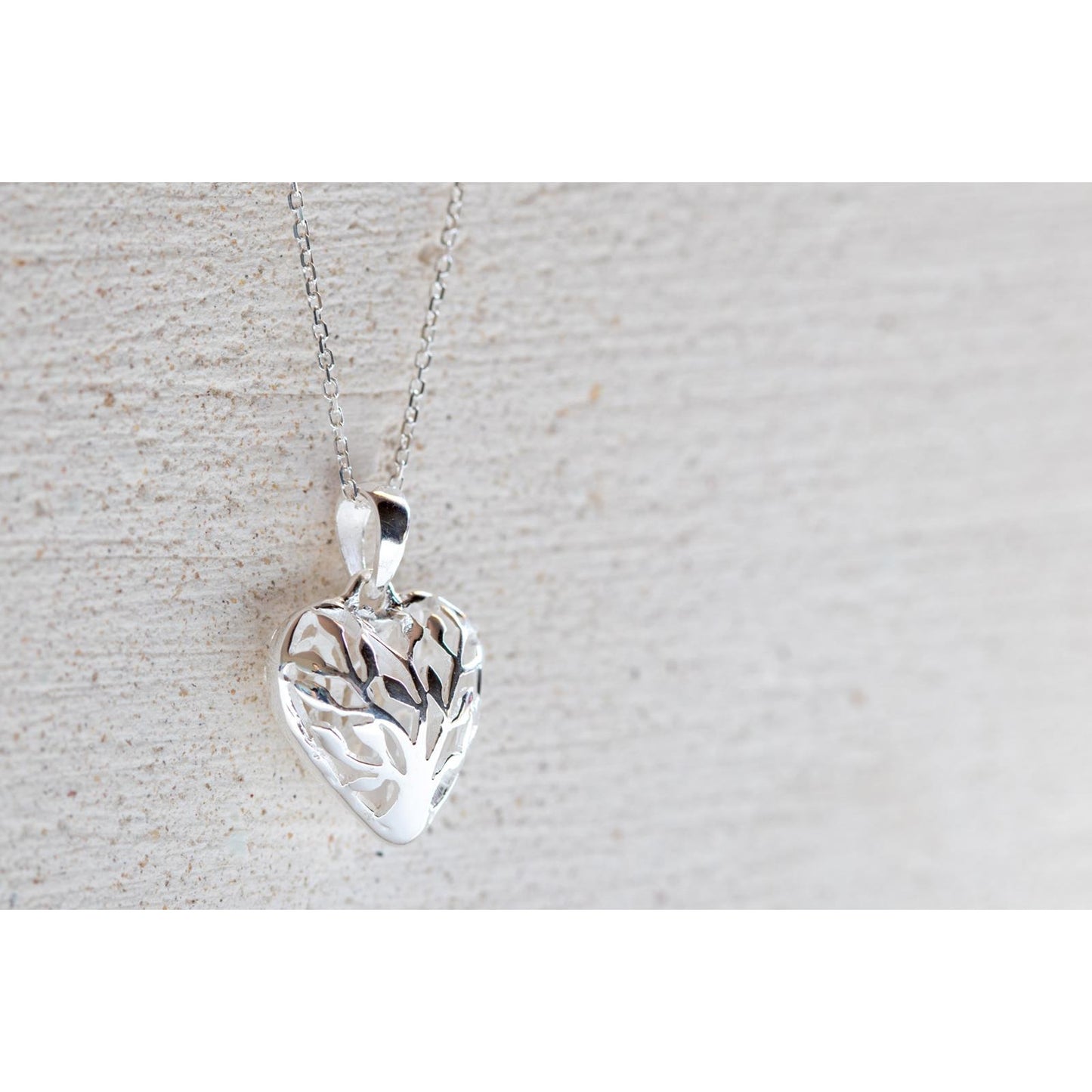 Tree of Life Heart Necklace