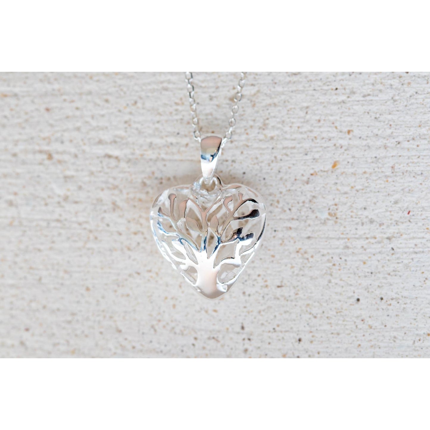Tree of Life Heart Necklace
