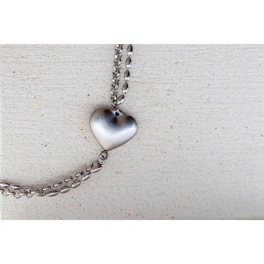 Heart Minimalist Strand Bracelet